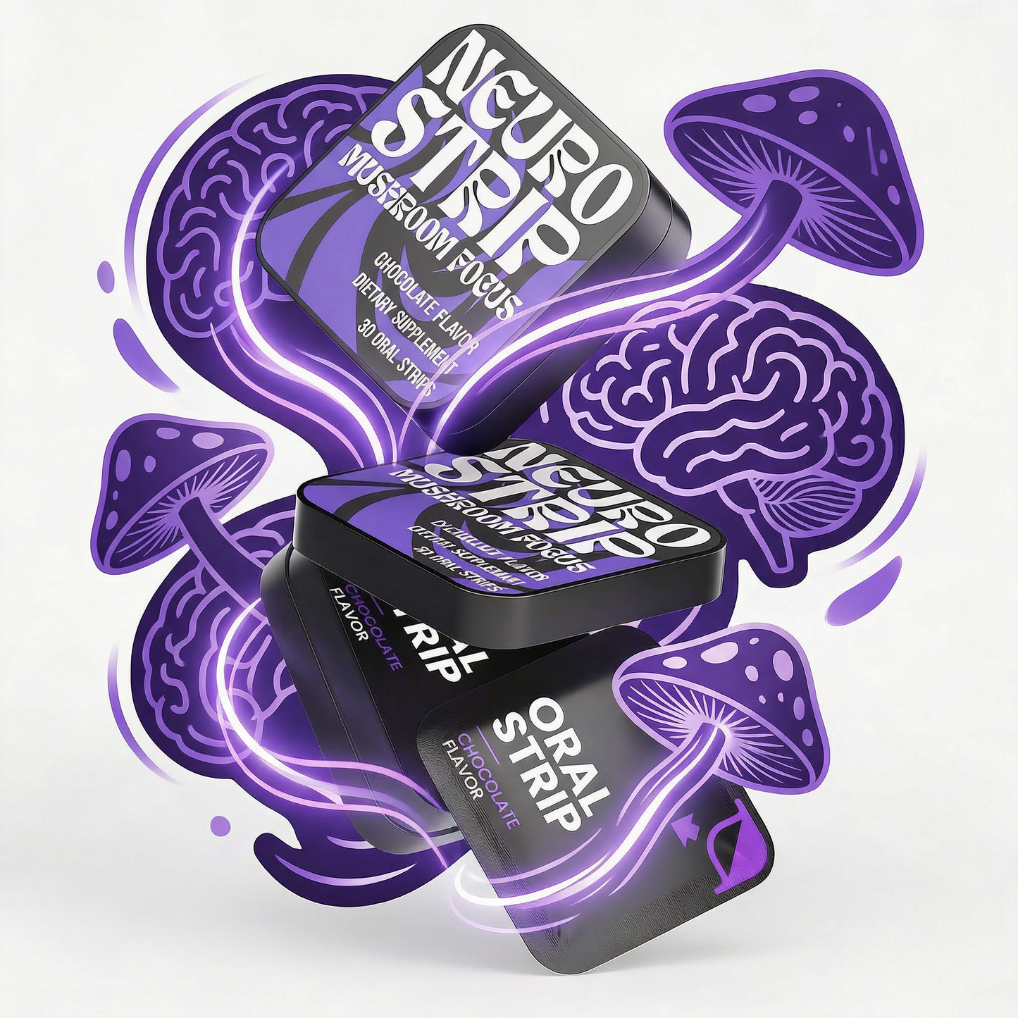 Neuro Strips | Lion Mane Focus Strips